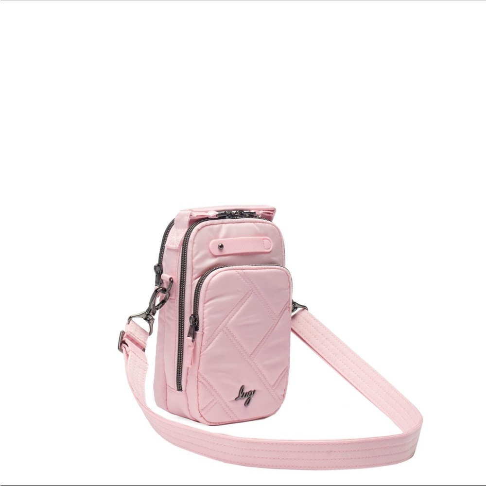 Lug skeeter mini bridge convertible crossbody in BUBBLE PINK - Picture 2 of 6